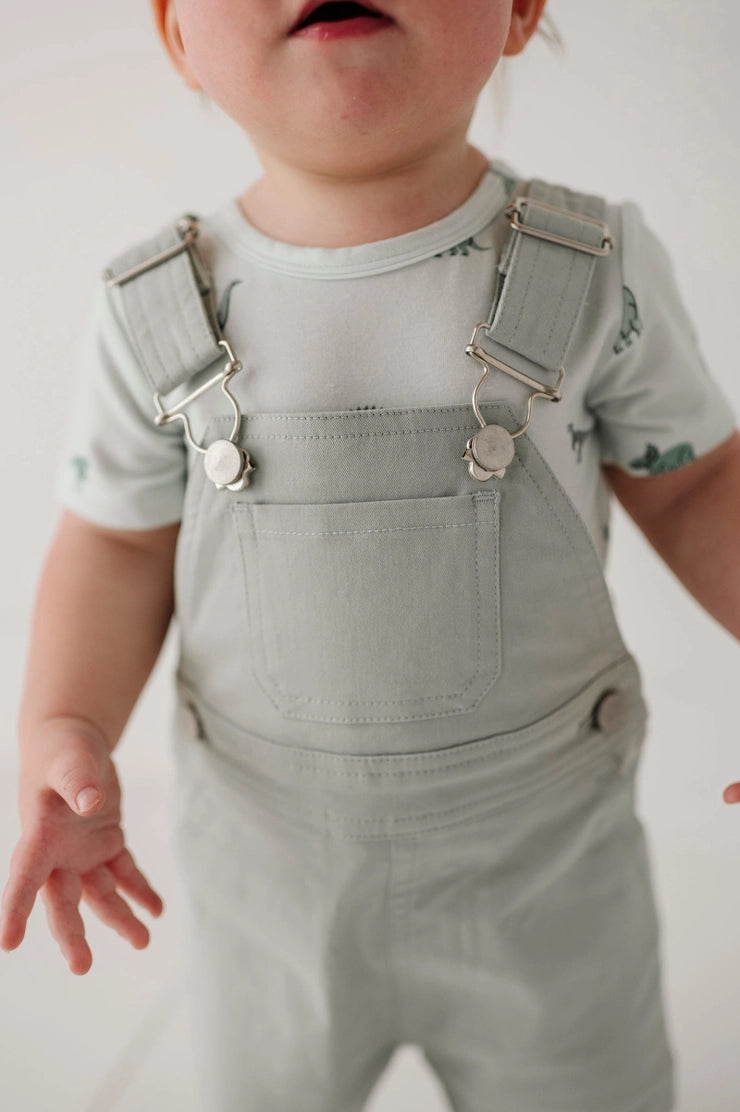 Dino Safari Cotton Overalls Set