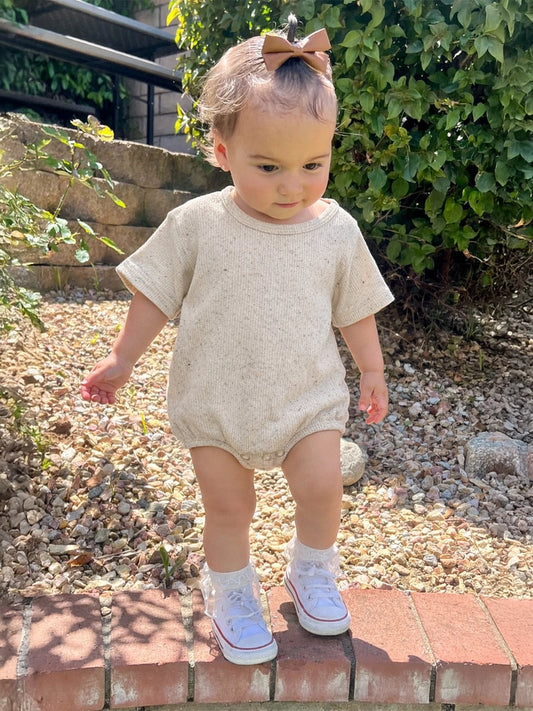 Cream Speckle / T-Shirt Bubble