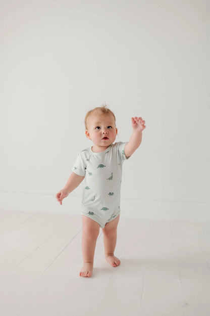 Dino Safari Cotton Overalls Set